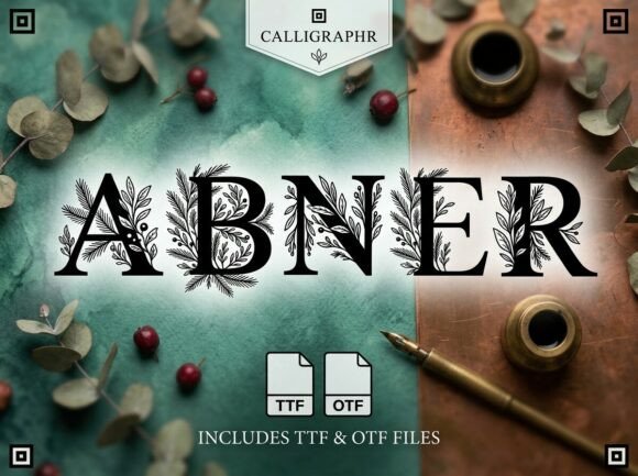 Abner: A Decorative Font That Makes Your Brand Stand Out