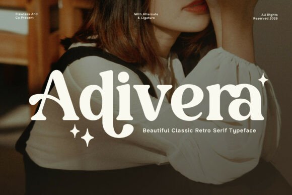 Adivera Serif Font for Handmade & Vintage-Inspired Products