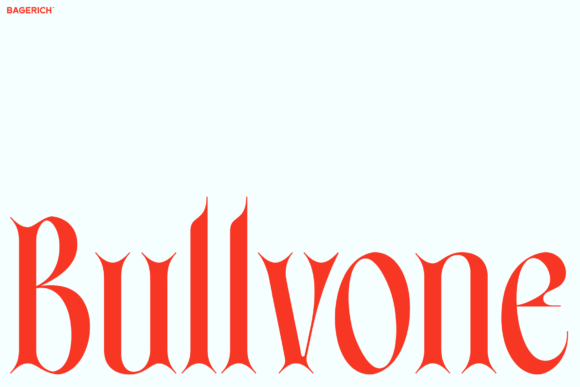 Bullvone: A High-Contrast Serif Font for Editorial Impact