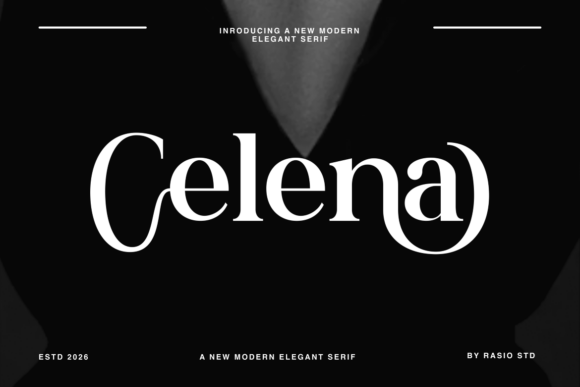 Celena: A Modern Elegant Display Serif Typeface