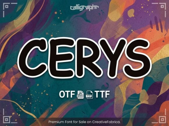 Cerys Font: A Friendly Display Sans for Handmade Brands
