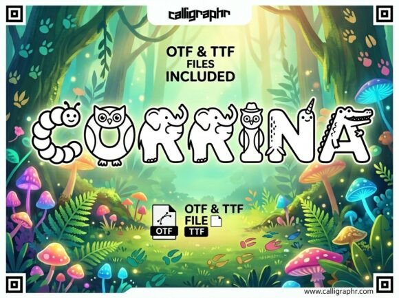 Corrina Display Font for Bold Digital Branding