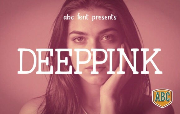 Deeppink: A Slab Serif Font That Commands Attention