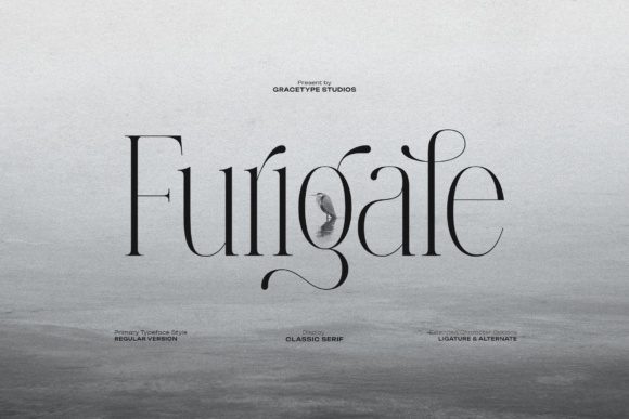 Furigale: A Dramatic Serif Font for Handmade Branding