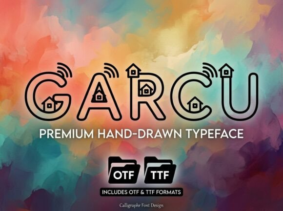 Garcu: A Bold Decorative Font That Commands Attention
