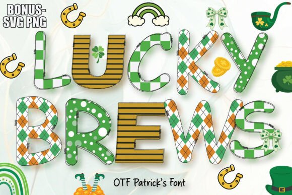 Irish Holiday Font Bundle for St. Patrick’s Day Campaigns
