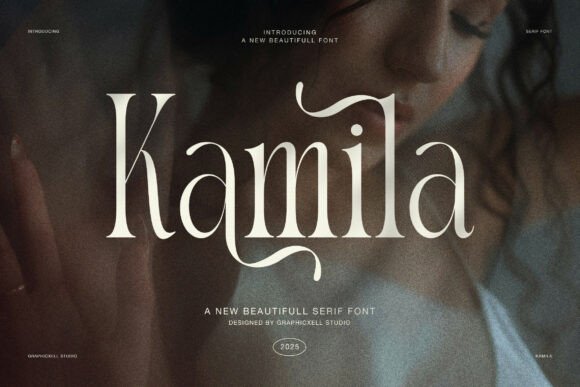 Kamila Serif Font for Elegant Digital Branding
