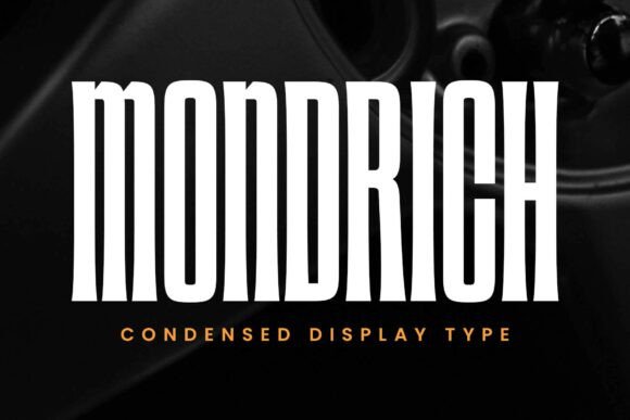 Mondrich: Ultra-Condensed Sans Serif Font for Scroll-Stopping Visuals