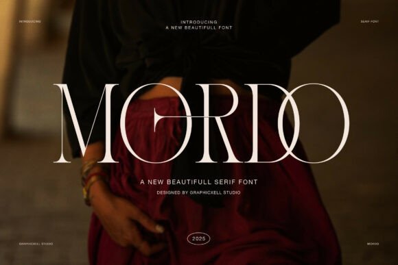 Mordo Serif Font for Elegant Handmade Products