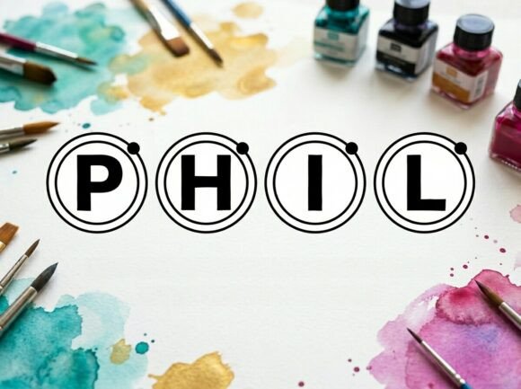 Phil Font: A Decorative Display Typeface for Standout Campaigns