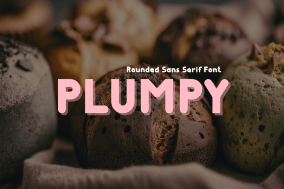 Plumpy: A Fun Chunky Display Font for Small Business Branding