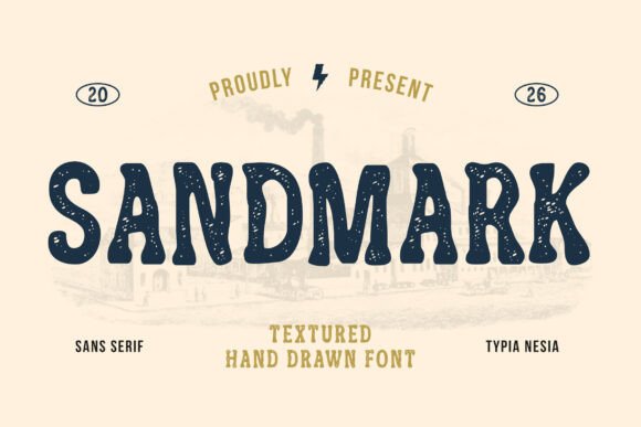 Sandmak Vintage Serif Font for Handmade Brands
