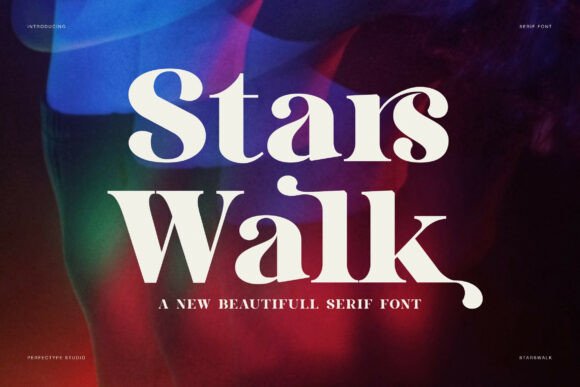 Stars Walk Serif Font for Timeless Brand Elegance