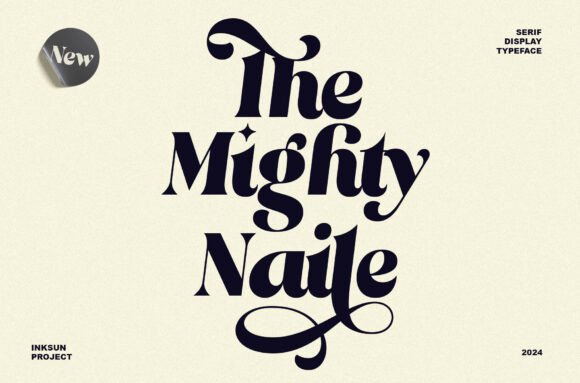The Mighty Naile Serif Font for High-Impact Campaigns