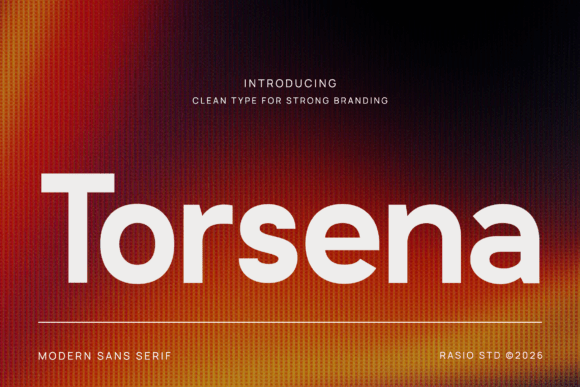 Torsena: A Premium Modern Sans Serif Font for Makers