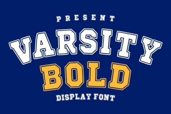 Varsity Bold: The Ultimate Sporty Slab Serif Font