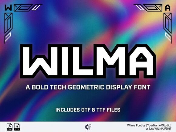 Wilma: A Bold Decorative Font That Commands Attention